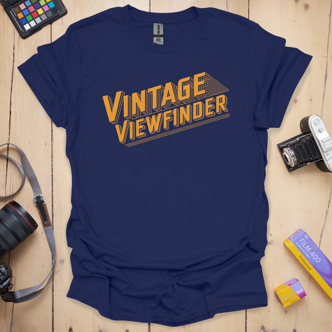 T-Shirt Vintage Viewfinder Retro Photography Design