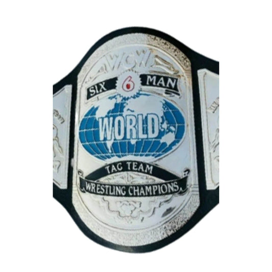 WCW World Six-Man Tag Team Championship Replica Title Belt