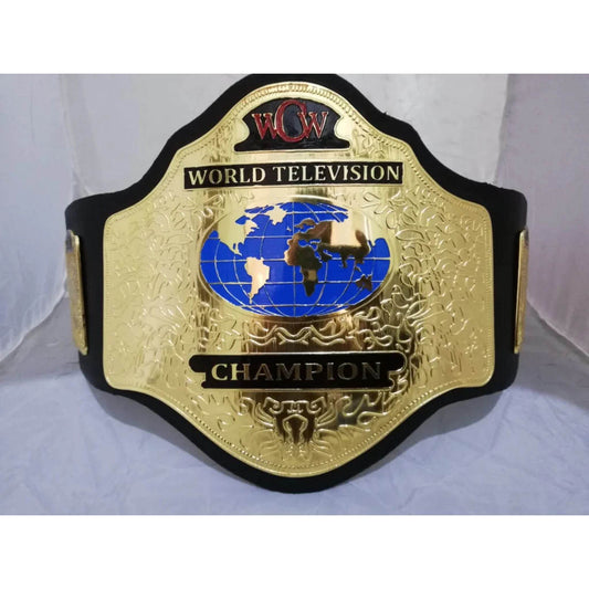 WCW World Television Championship Replica Title Belt