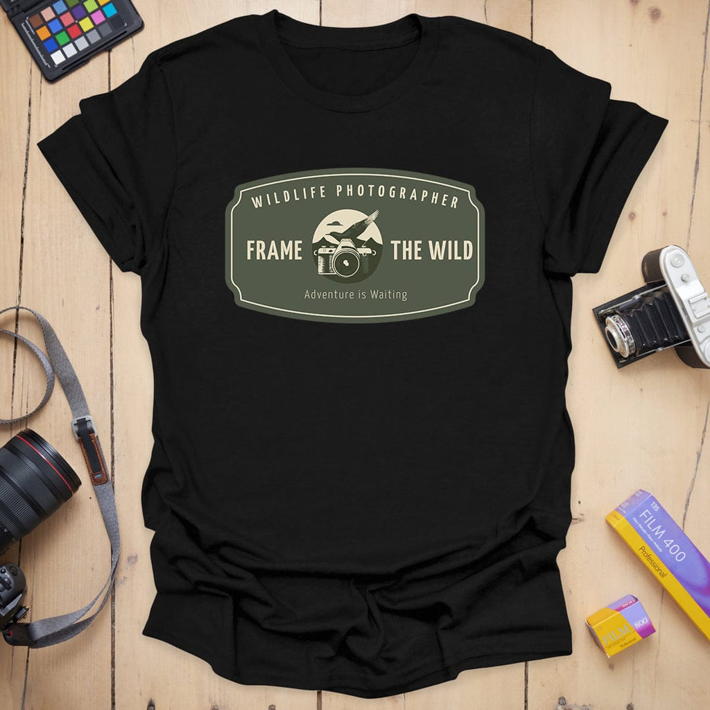 T-Shirt Wildlife Photographer Frame the Wild