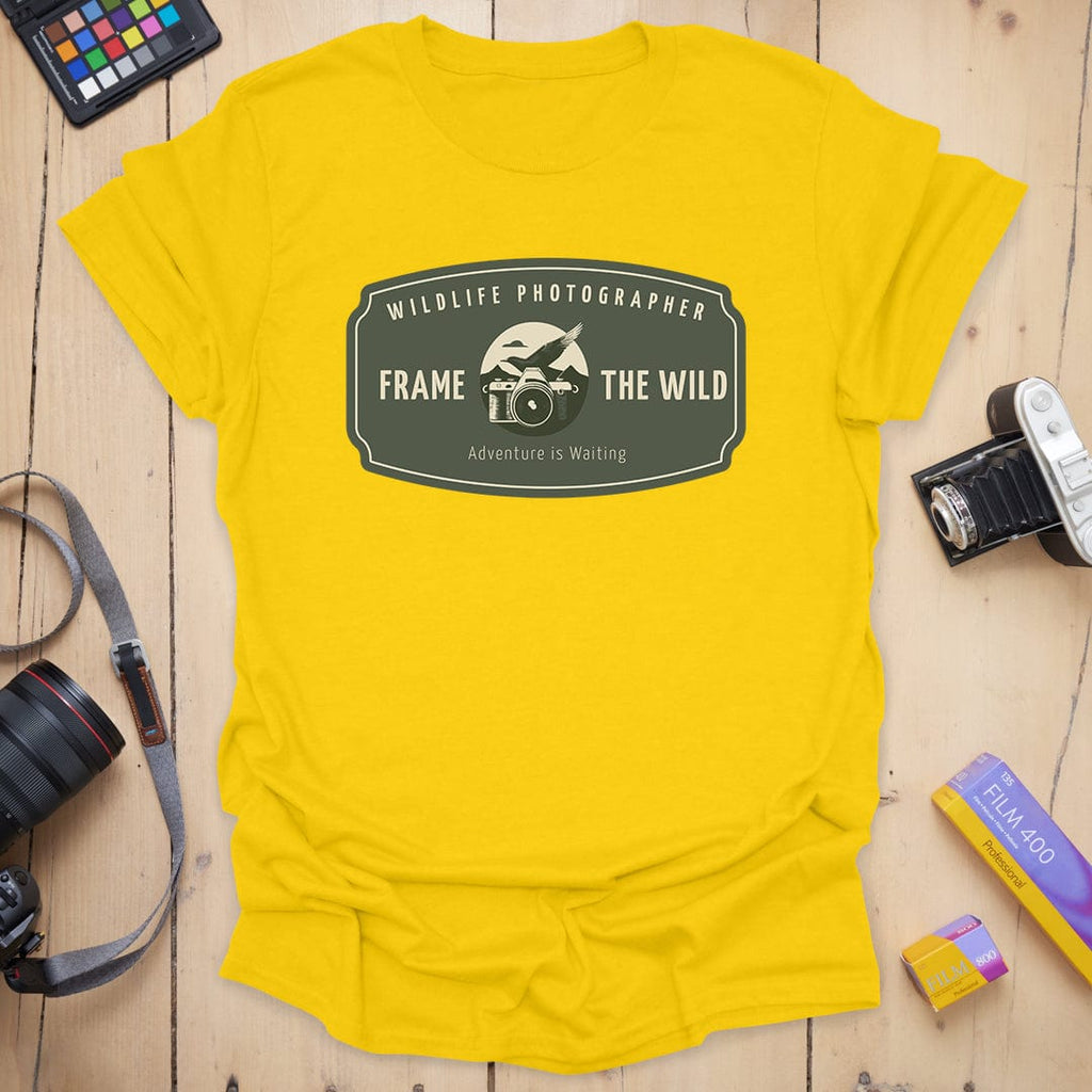 T-Shirt Wildlife Photographer Frame the Wild