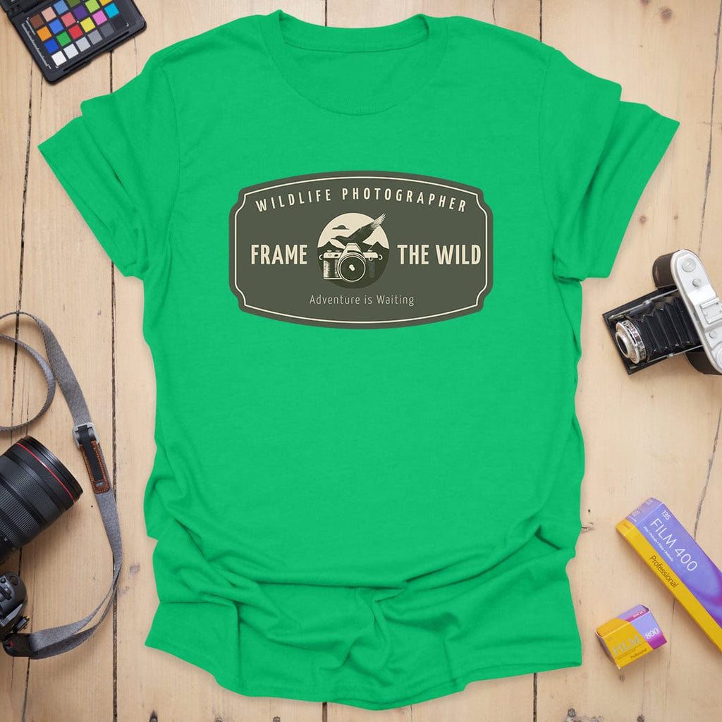 T-Shirt Wildlife Photographer Frame the Wild