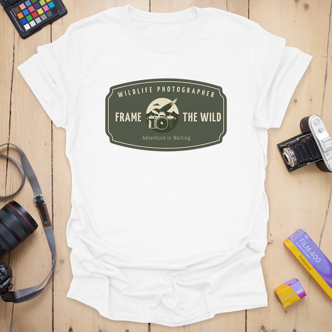 T-Shirt Wildlife Photographer Frame the Wild