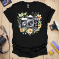 T-Shirt With Love Floral Photography Design