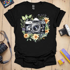 T-Shirt With Love Floral Photography Design