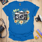T-Shirt With Love Floral Photography Design