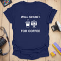 T-Shirt With Coffee Photography Humor