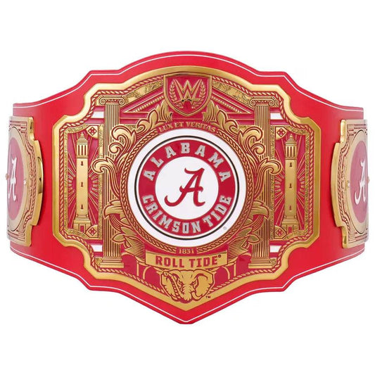 WWE Alabama Crimson Tide College Legacy Championship Belt