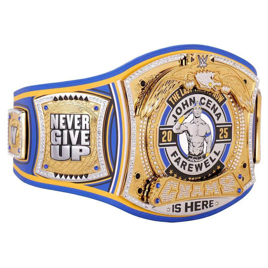 WWE John Cena 2025 Money In The Bank Spinner Championship Belt