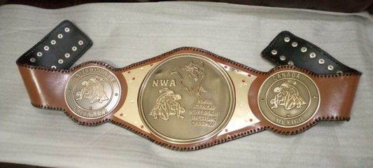 NWA North American Heavyweight Title Tri State Mid South Champion Belt