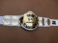 Championship Belt White Winged Eagle Dual Plated CNC