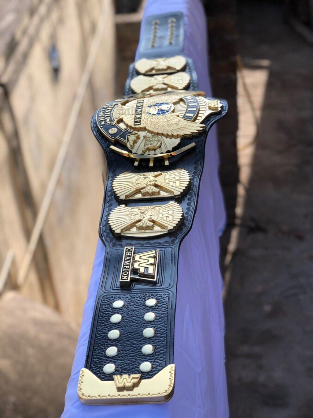 Championship Belt Winged Eagle CNC HD Replica
