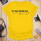 T-Shirt With Explorer Photography Quote