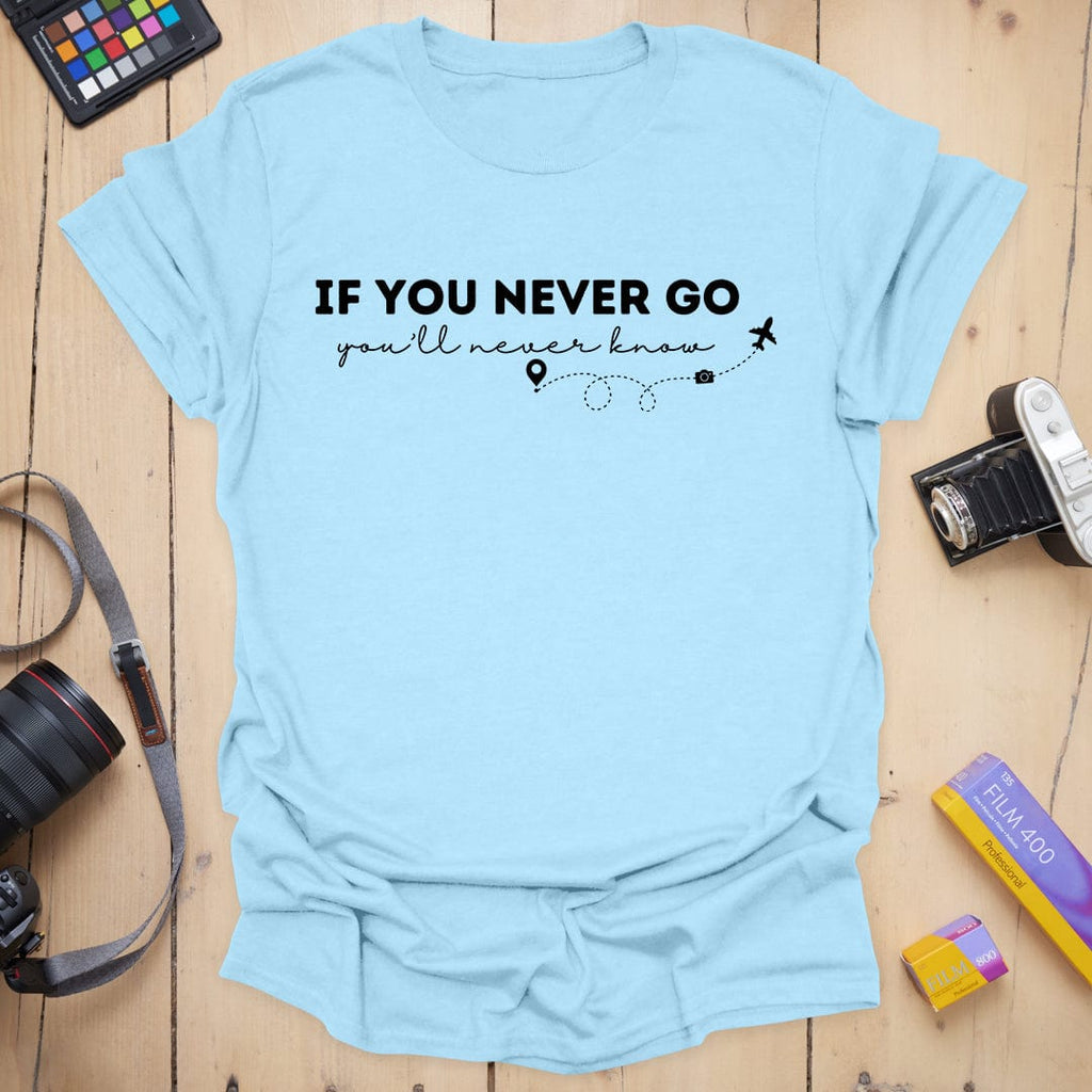 T-Shirt With Explorer Photography Quote
