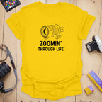 T-Shirt With Zoomin Through Life Photographer Graphic