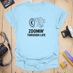 T-Shirt With Zoomin Through Life Photographer Graphic