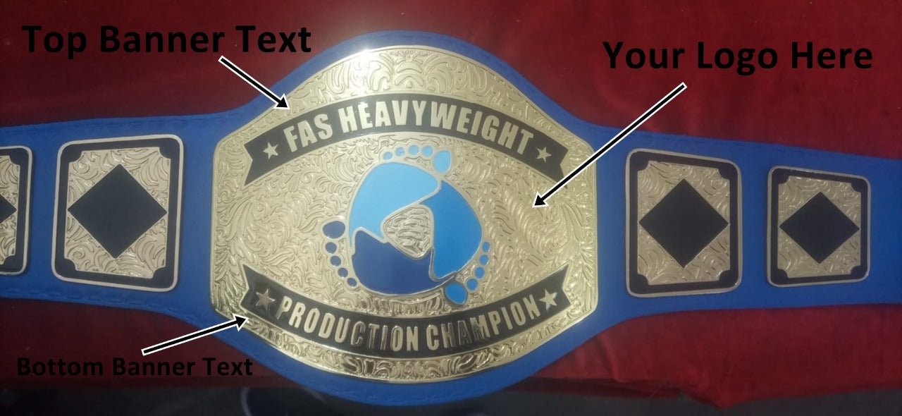 Custom Name and Foot Print Logo Wrestling Championship Belt - Customize Wrestling Belts Wrestling Customize Beltposhleathers - 14b7Black2mm BrassDesign 5Custom Name and Foot Print Logo Wrestling Championship Belt - Customize Wrestling BeltsWrestling Customize Beltposhleathers - 14b7