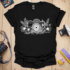 T-Shirt With Floral Design for Photo Shoots