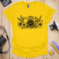 T-Shirt With Floral Design for Photo Shoots