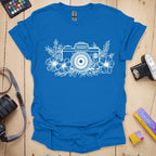 T-Shirt With Floral Design for Photo Shoots