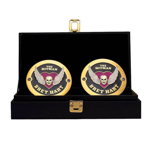 Bret Hart Championship Replica Side Plate Box Set