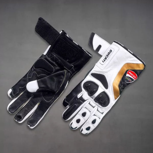 Ducati Motorcycle Gloves Leather