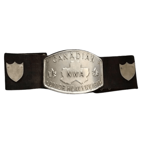 NWA Elite Canadian Wrestling Heavyweight Championship Belt