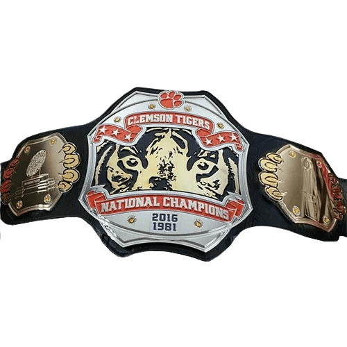 Clemson Tigers American football National Champions Belt