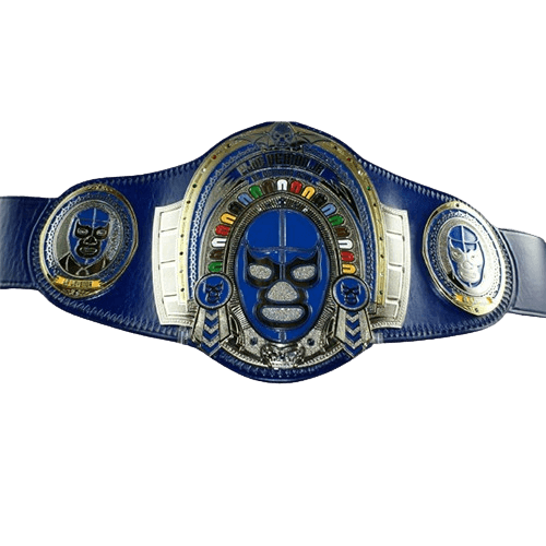 Career Blue Demon Legacy Championship belt