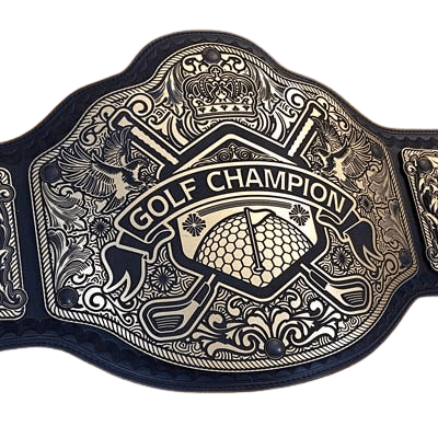 golf championship replica title belts