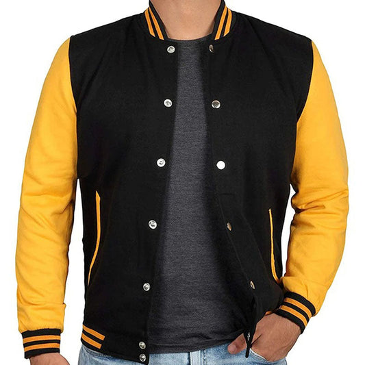 High School Baseball Letterman Bomber Jacket