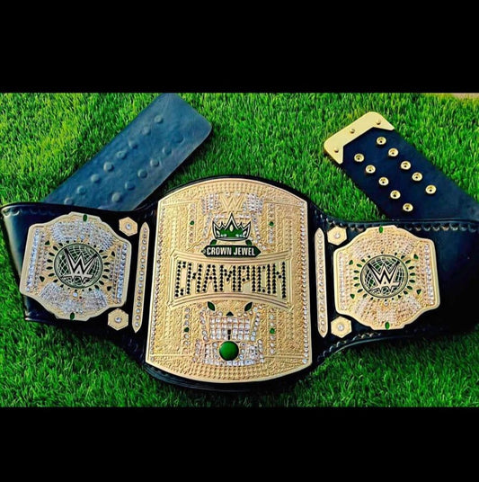 WWE Universal Crown Jewel Championship Title Belt