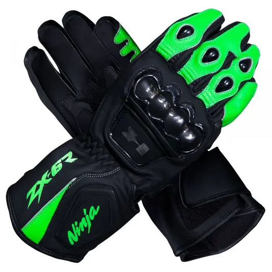 Kawasaki Leather Gloves Ninja ZX-6R