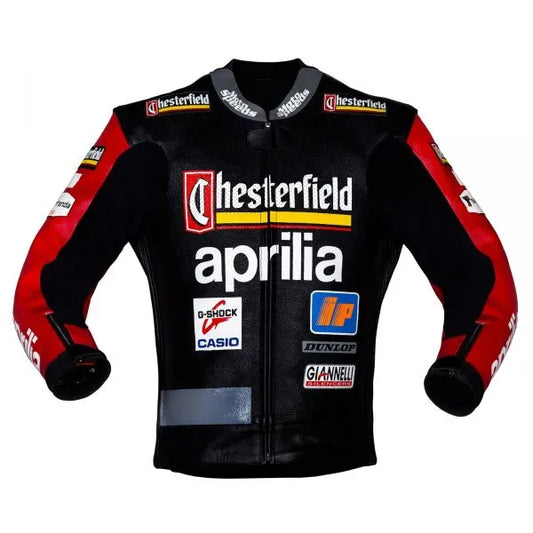 Aprilia Leather Jacket Max Biaggi 1995