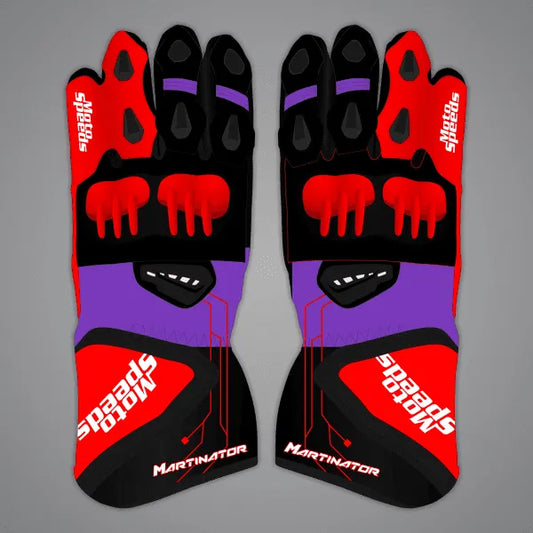 Jorge Martin Motorcycle Track Gloves MotoGP 2024