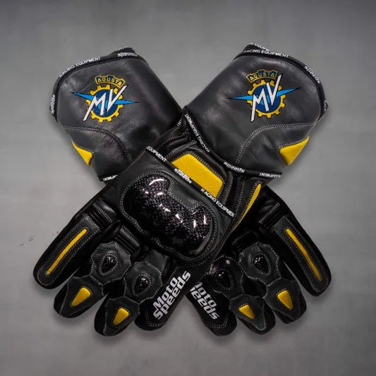 Grey Motorcycle Gloves MV Agusta