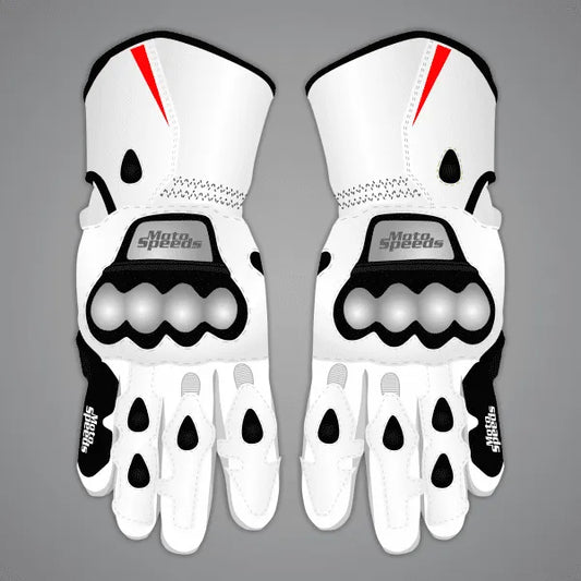 Toprak Razgatlioglu Motorcycle Gloves White SBK 2024-2025