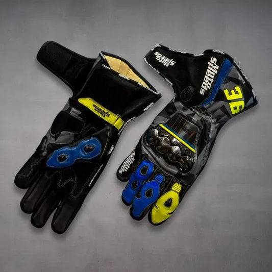 Leather Gloves for Bikers Joan Mir 2022
