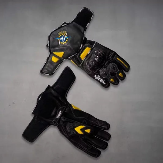 Grey Motorcycle Gloves MV Agusta