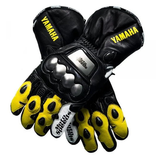 Motorcycle Gloves Yellow