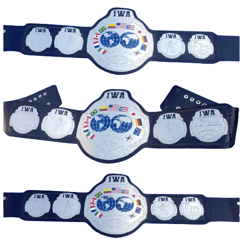 IWA Florida Heavyweight Wrestling Championship Title Belt