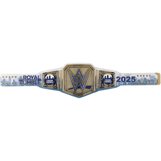 John Cena WWE Autographed 2025 Royal Rumble Replica Title Belt with "Final Rumble" Inscription - Limited Edition of 25