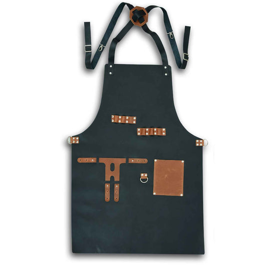 Genuine Leather Barber Apron