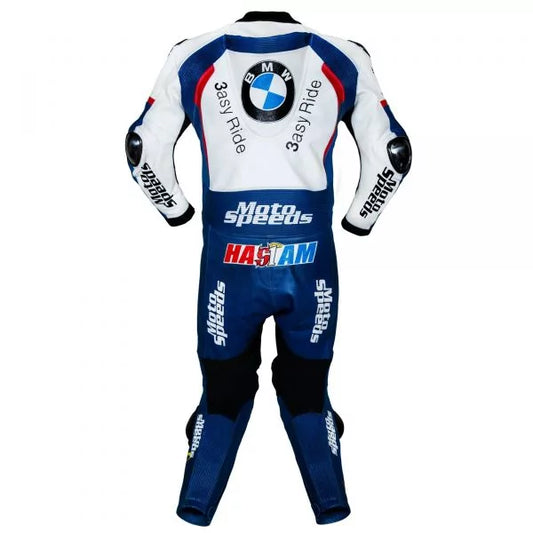 BMW Leather Suit 2011 Leon Haslam WSBK