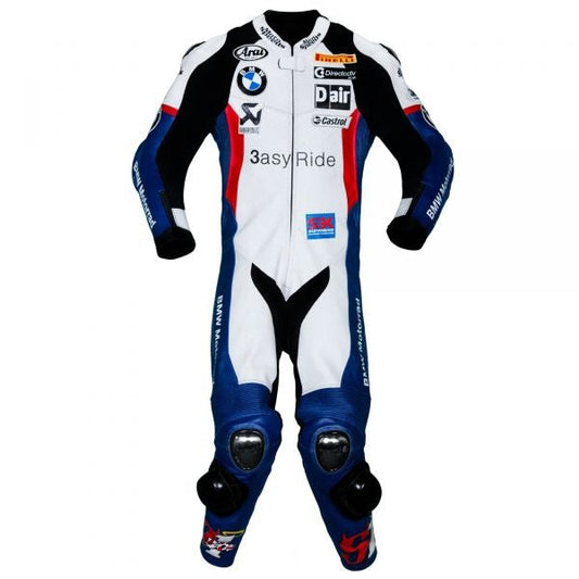 BMW Leather Suit 2011 Leon Haslam WSBK