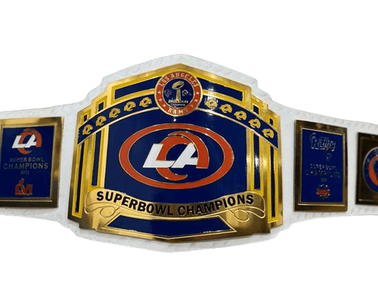 LOS ANGELES LA SUPERBOWL RAMS NFL Championship Belt