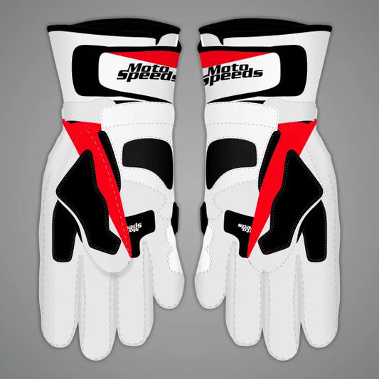 Marco Bezzecchi White And Red Gloves MotoGP 2024