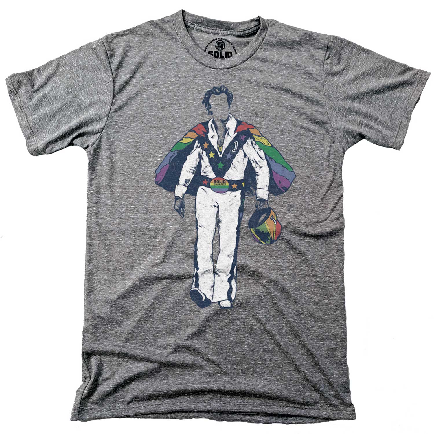 Men's Vintage Pride Daredevil Graphic Tee | Retro Gay Rights T-shirt