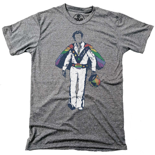 Men's Vintage Pride Daredevil Graphic Tee | Retro Gay Rights T-shirt
