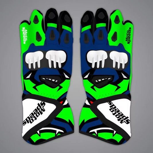 Motorcycle Gauntlet Gloves Fabio Quartararo MotoGP 2025